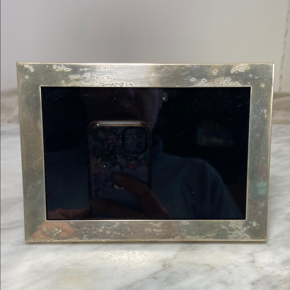Rare Vintage Tiffany & Co. Sterling Silver Rectangular Picture Photo Frame